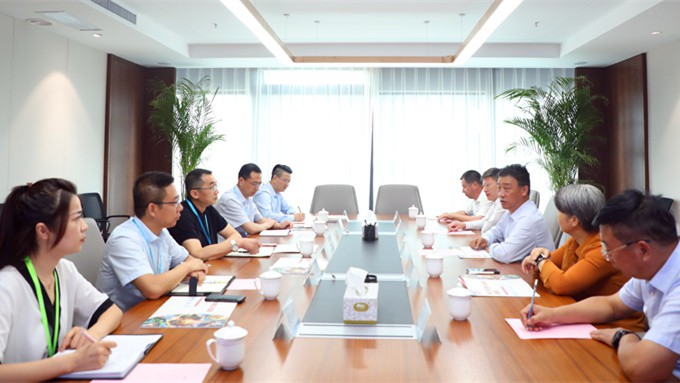 臨夏州委常委、宣傳部長王建華一行來甘肅文旅集團推介洽談文旅項目